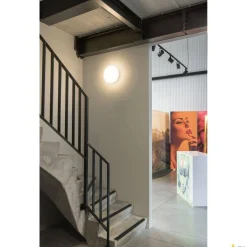 LIPSY 40 DRUM DALI CW, lampa ścienna i sufitowa natynkowa LED indoor, kolor biały, 3000/4000K (1002940) - SLV