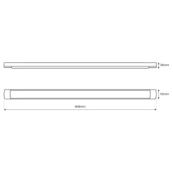 Listwa LED Batten 27W 90cm 4000K (EK9839) - Eko-Light