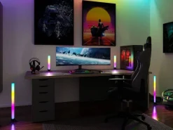 Listwa LED RGB zestaw 2x30cm DYNAMIC RAINBOW RGB z pilotem 2x0,6W 230W / 5V DC (PL78878) - PAULMANN