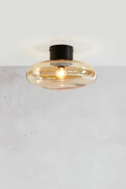 LOCUS Ceiling/Wall 1L Amber/Black (108539) Markslojd