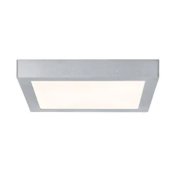 Lunar LED Panel 3000K 300x300mm 17W 230V Chrom Mat Aluminium (PL70650) - PAULMANN