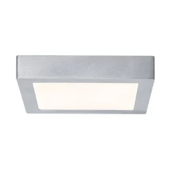 Lunar LED Panel 3000K 225x225mm 15,4W 230V Chrom Mat Aluminium (PL70649) - PAULMANN