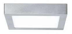 Lunar LED Panel 3000K 225x225mm 15,4W 230V Chrom Mat Aluminium (PL70649) - PAULMANN
