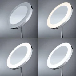 Lusterko kosmetyczne MASUA LED 4W 2700/4000/6500K +wyłącznik IP44 230V chrom / metal (PL71150) - PAULMANN
