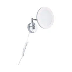 Lusterko kosmetyczne MASUA LED 4W 2700/4000/6500K +wyłącznik IP44 230V czarny matowy / metal (PL71148) - PAULMANN