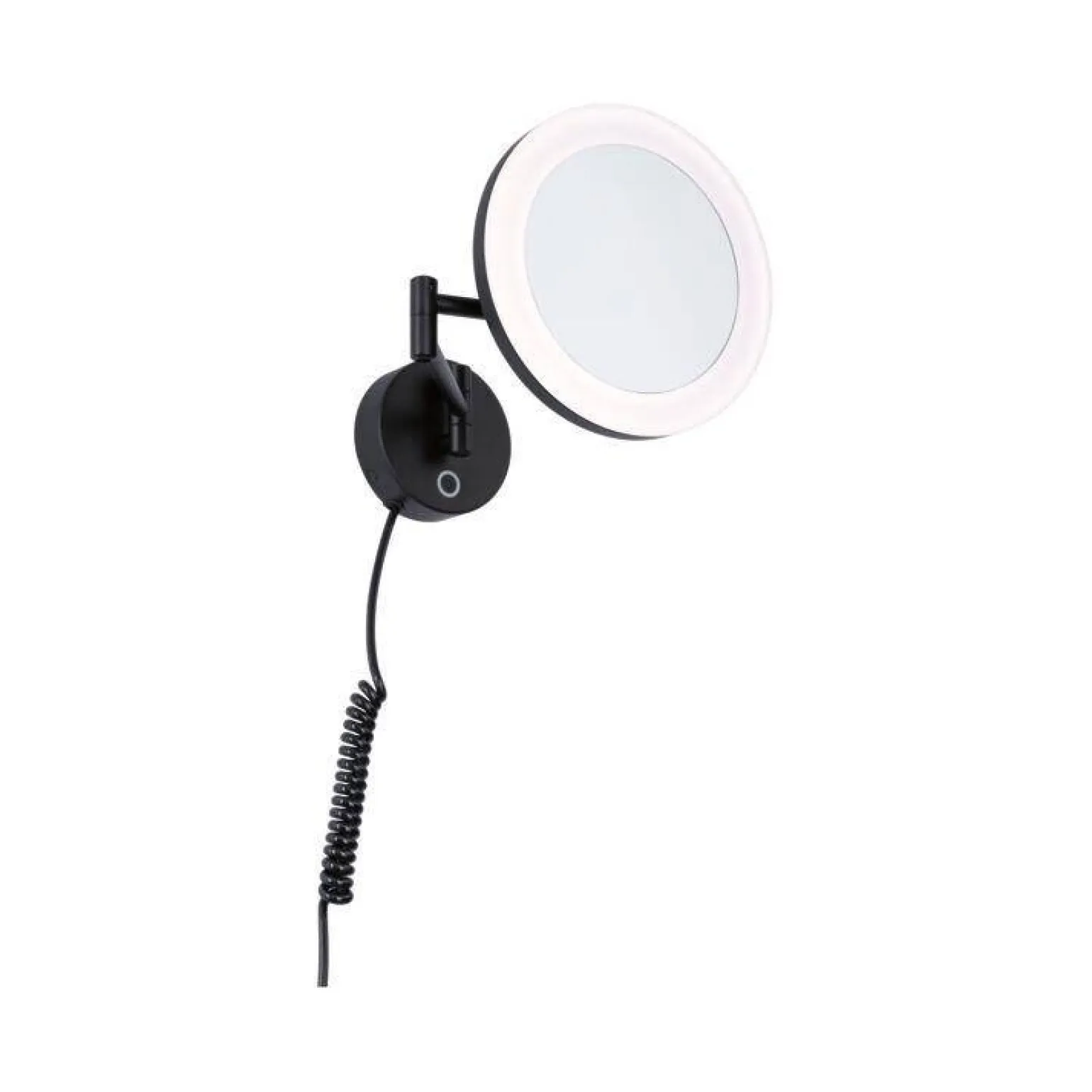 Lusterko kosmetyczne MASUA LED 4W 2700/4000/6500K +wyłącznik IP44 230V czarny matowy / metal (PL71149) - PAULMANN