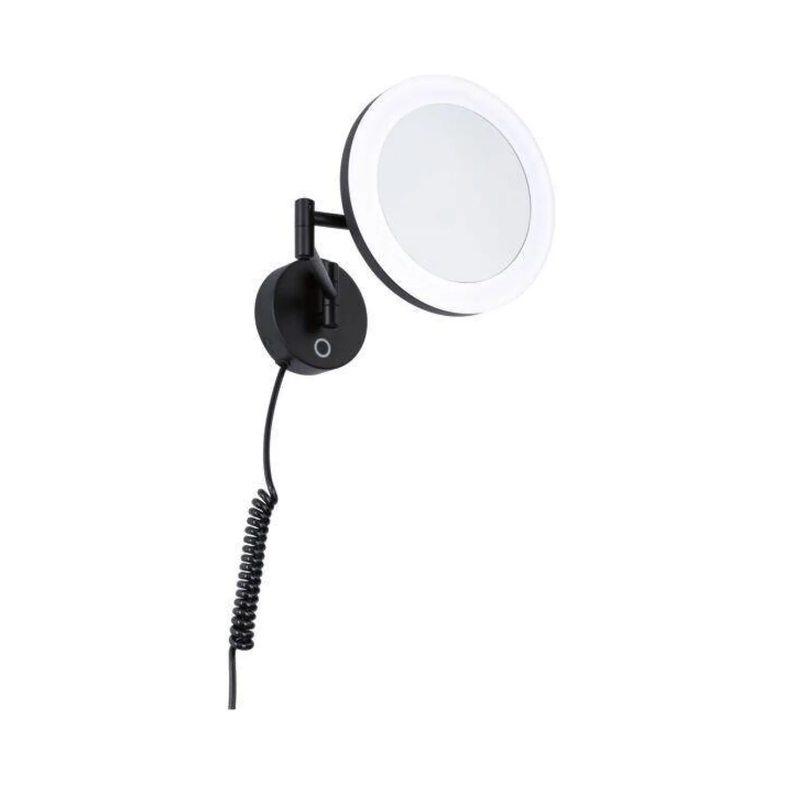 Lusterko kosmetyczne MASUA LED 4W 2700/4000/6500K +wyłącznik IP44 230V czarny matowy / metal (PL71149) - PAULMANN