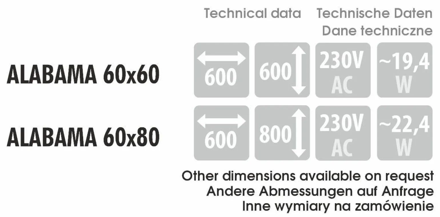 Lustro ALABAMA - MCJ