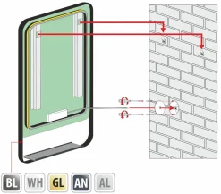 Lustro AMELIA PLUS - MCJ
