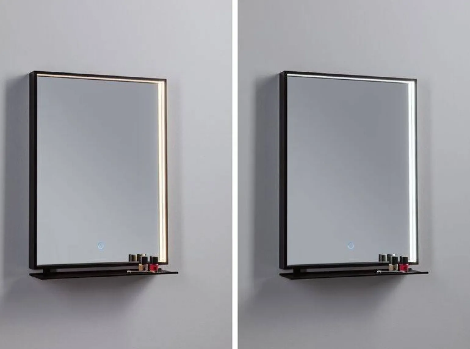 Lustro łazienkowe ścienne MIRO LED DIM IP44 czarny matowy (PL71093) - PAULMANN