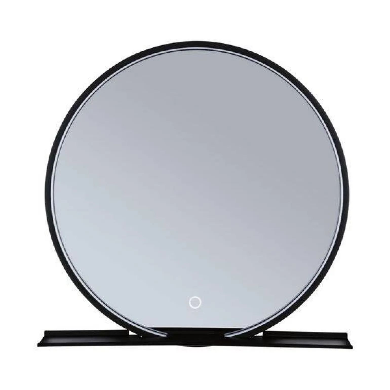 Lustro łazienkowe z półką MIRO LED DIM IP44 czarny Ø 50 (PL71090) - PAULMANN