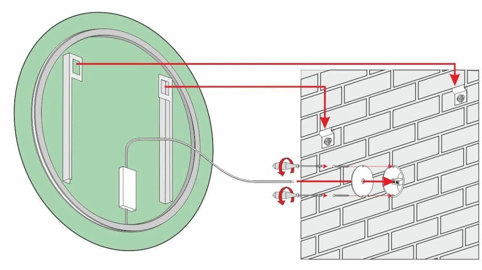 Lustro Cerchio Z (CERCHIO Z) - MCJ