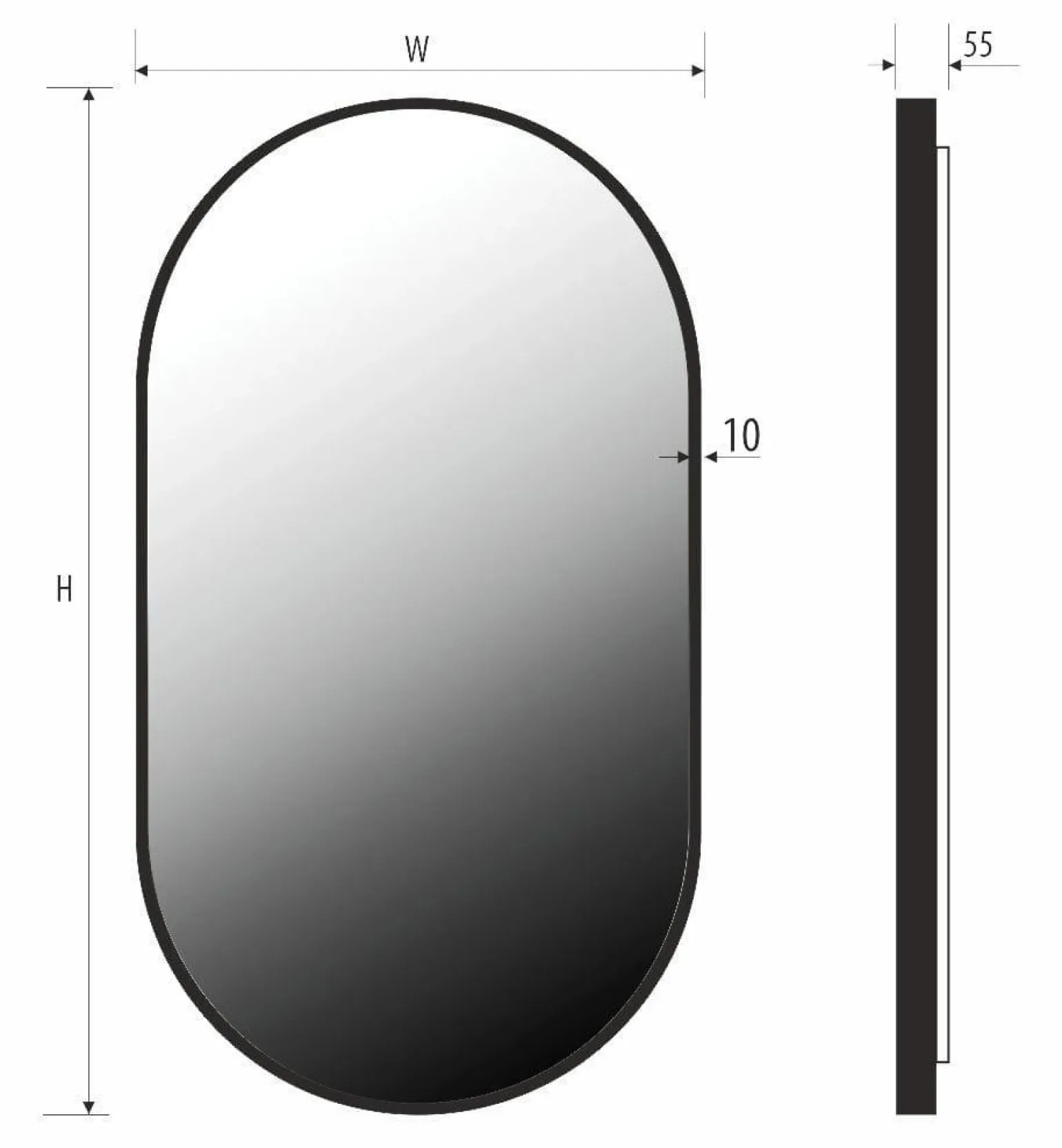 Lustro LISA PLUS - MCJ