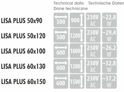 Lustro LISA PLUS - MCJ