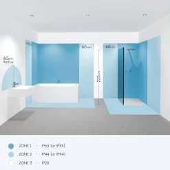 Lustro Nagoya Matowy Czarny (1447001) - Astro Lighting