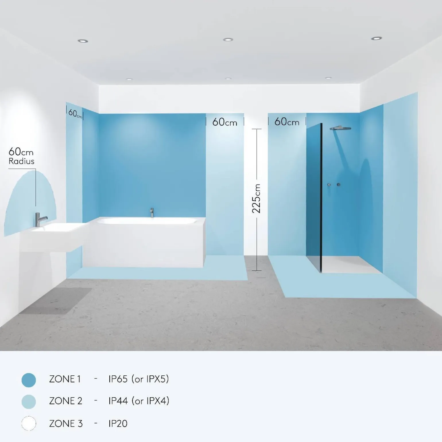 Lustro Nagoya Matowy Czarny (1447001) - Astro Lighting