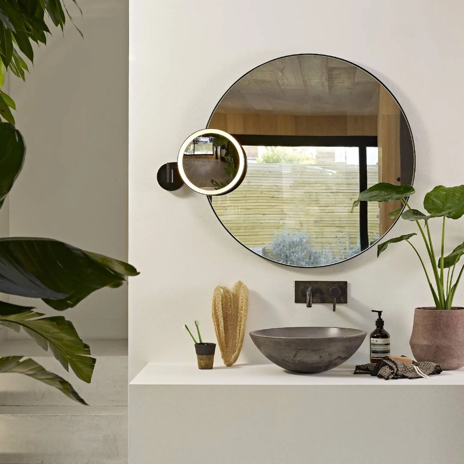 Lustro Nagoya Matowy Czarny (1447001) - Astro Lighting