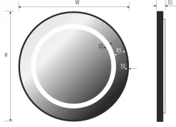 Lustro SELENA PLUS - MCJ