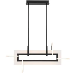 Mała lampa wyspowa Inizio - Matowa czerń (QN-INIZIO-LP-S-BK) - Quintiesse