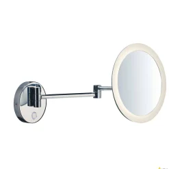 MAGANDA WL, wewnętrzna oprawa ścienna natynkowa LED, chrom, przełącznik CCT 2700/3000/4000 K (1004971) - SLV