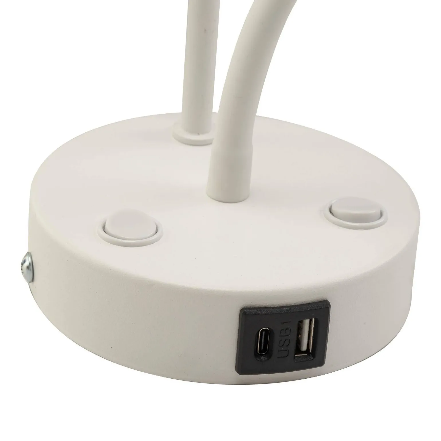 MAJA WHITE KINKIET + USB (10204) - TK Lighting