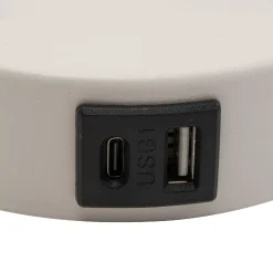 MAJA WHITE KINKIET + USB (10204) - TK Lighting