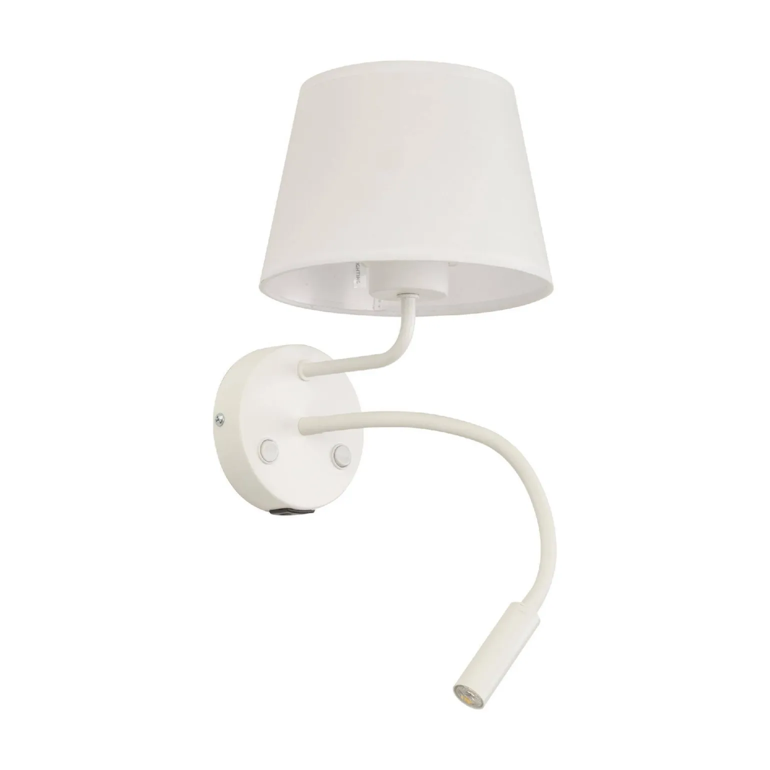 MAJA WHITE KINKIET + USB (10204) - TK Lighting