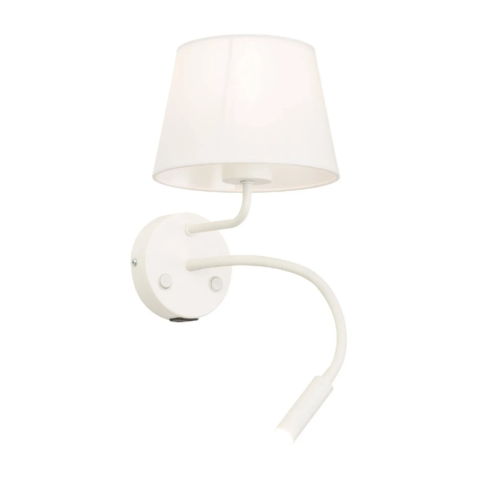 MAJA WHITE KINKIET + USB (10204) - TK Lighting