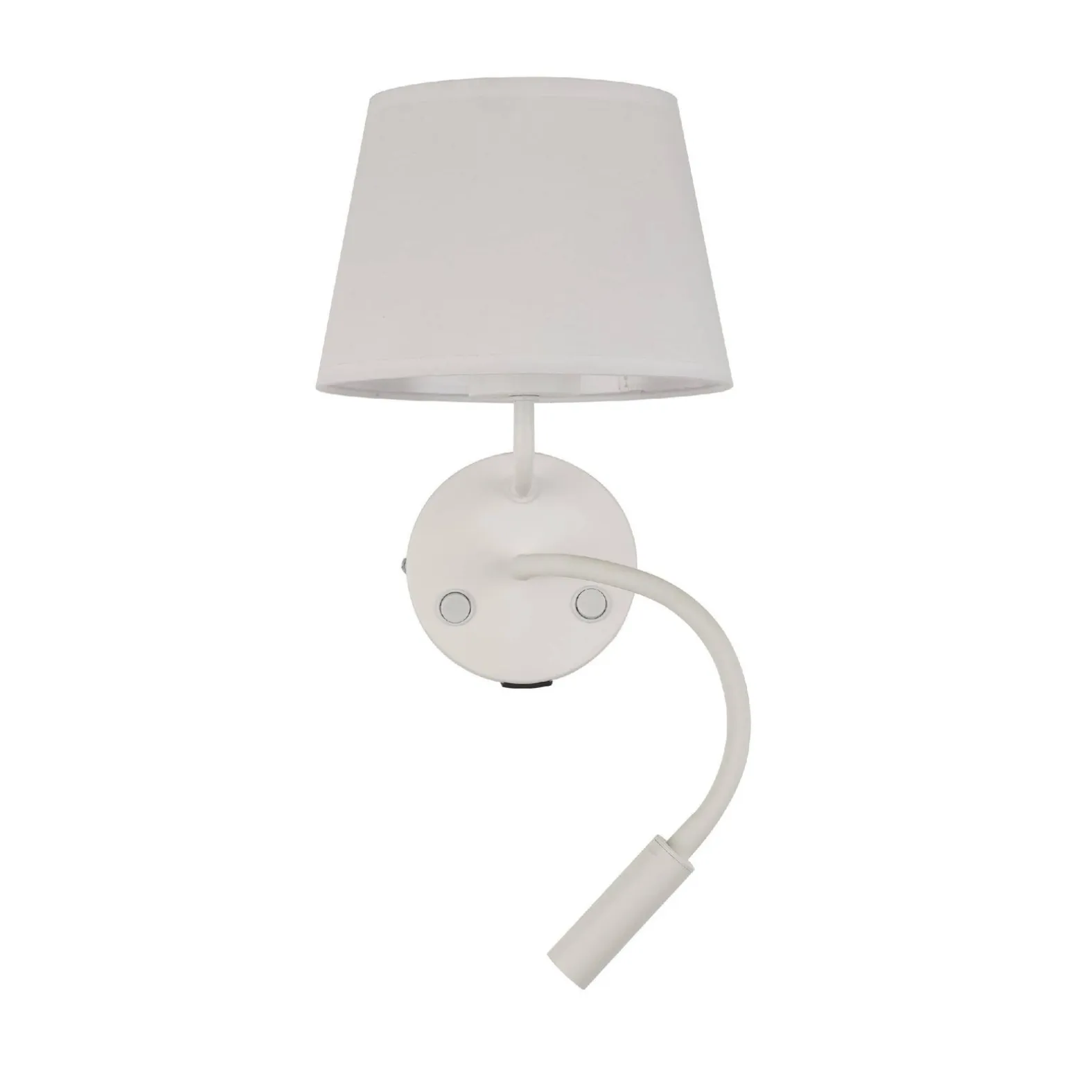 MAJA WHITE KINKIET + USB (10204) - TK Lighting
