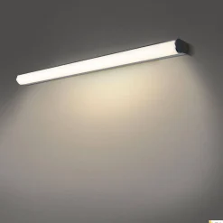 MARYLIN, lampa ścienna natynkowa LED indoor, chrom, IP44, 3000K, 21W (1002192) - SLV