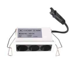 MAXLIGHT H0134 OPRAWA WPUSTOWA X-LINE, DO SKOMPLETOWANIA Z TRAFO HT0134