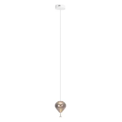 MAXLIGHT P0576 LAMPA WISZĄCA PALLONCINI 1 SMOKY GLASS