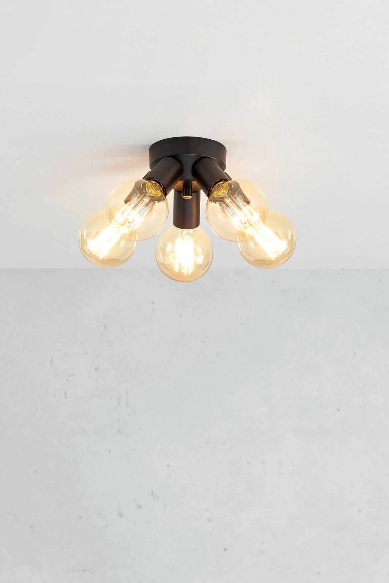 MAZZO Ceiling 5L Black (108552) Markslojd