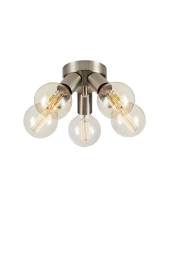 MAZZO Ceiling 5L Satin Nickel (108554) Markslojd