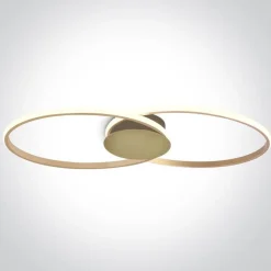 MER 3 lampa sufitowa champagne (63154C/CH/W) - One Light