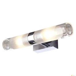 MIBO WALL UP-DOWN, lampa ścienna, QT14, IP21, up/down, chrom, maks. 50 W (151282) - SLV