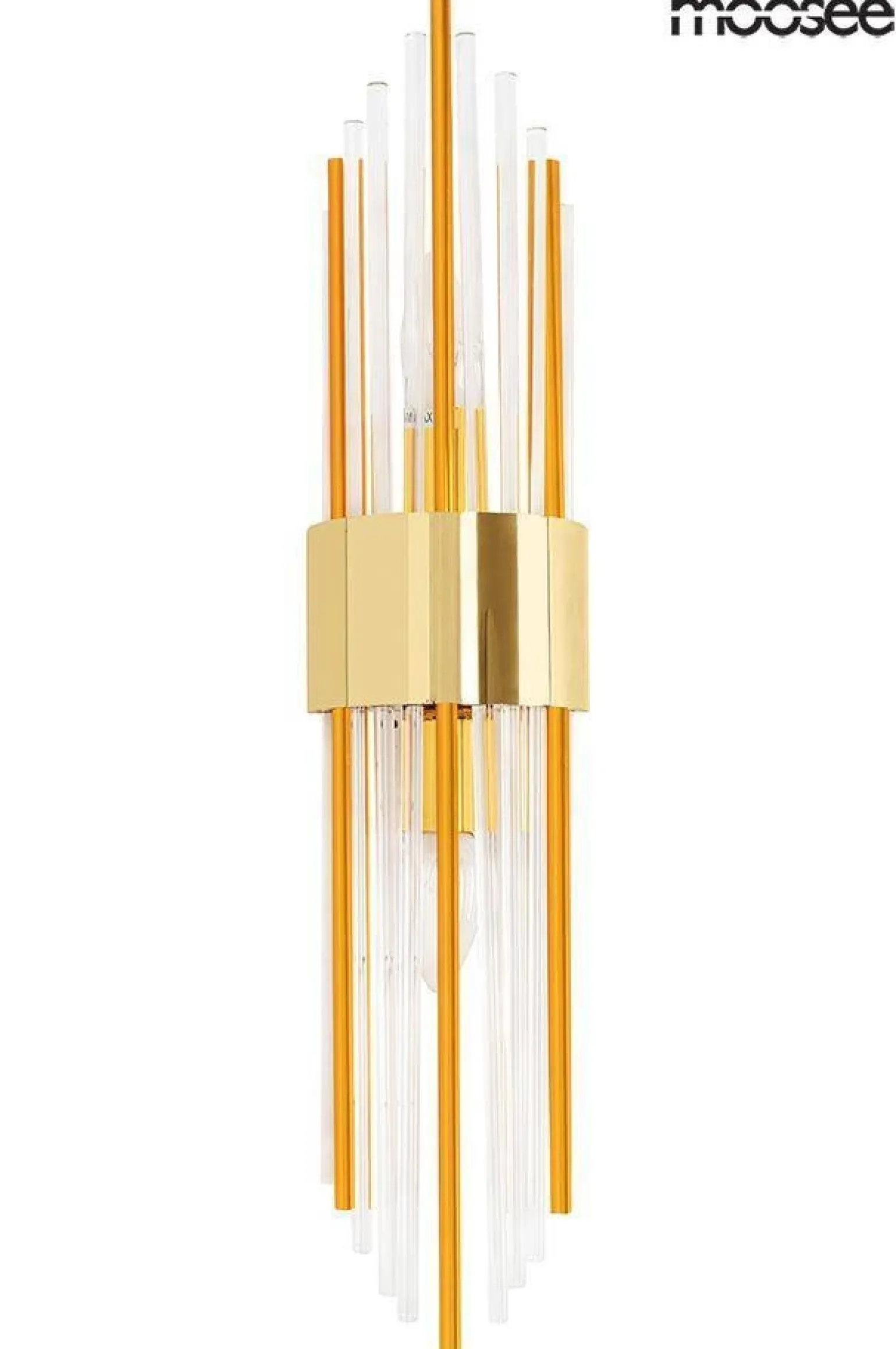 MOOSEE lampa ścienna AMANDA złota (MSE010100263) - Moosee