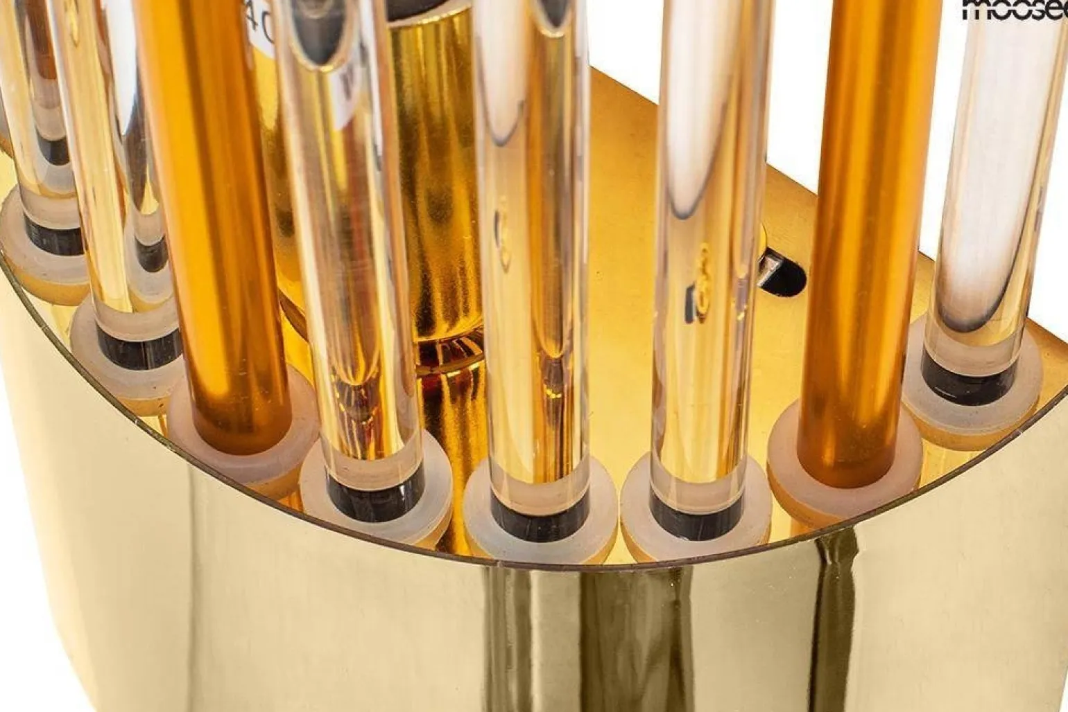 MOOSEE lampa ścienna AMANDA złota (MSE010100263) - Moosee