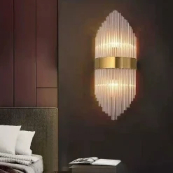 MOOSEE lampa ścienna FLORENS S złota (MSE010100357 ) - Moosee