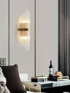 MOOSEE lampa ścienna FLORENS S złota (MSE010100357 ) - Moosee