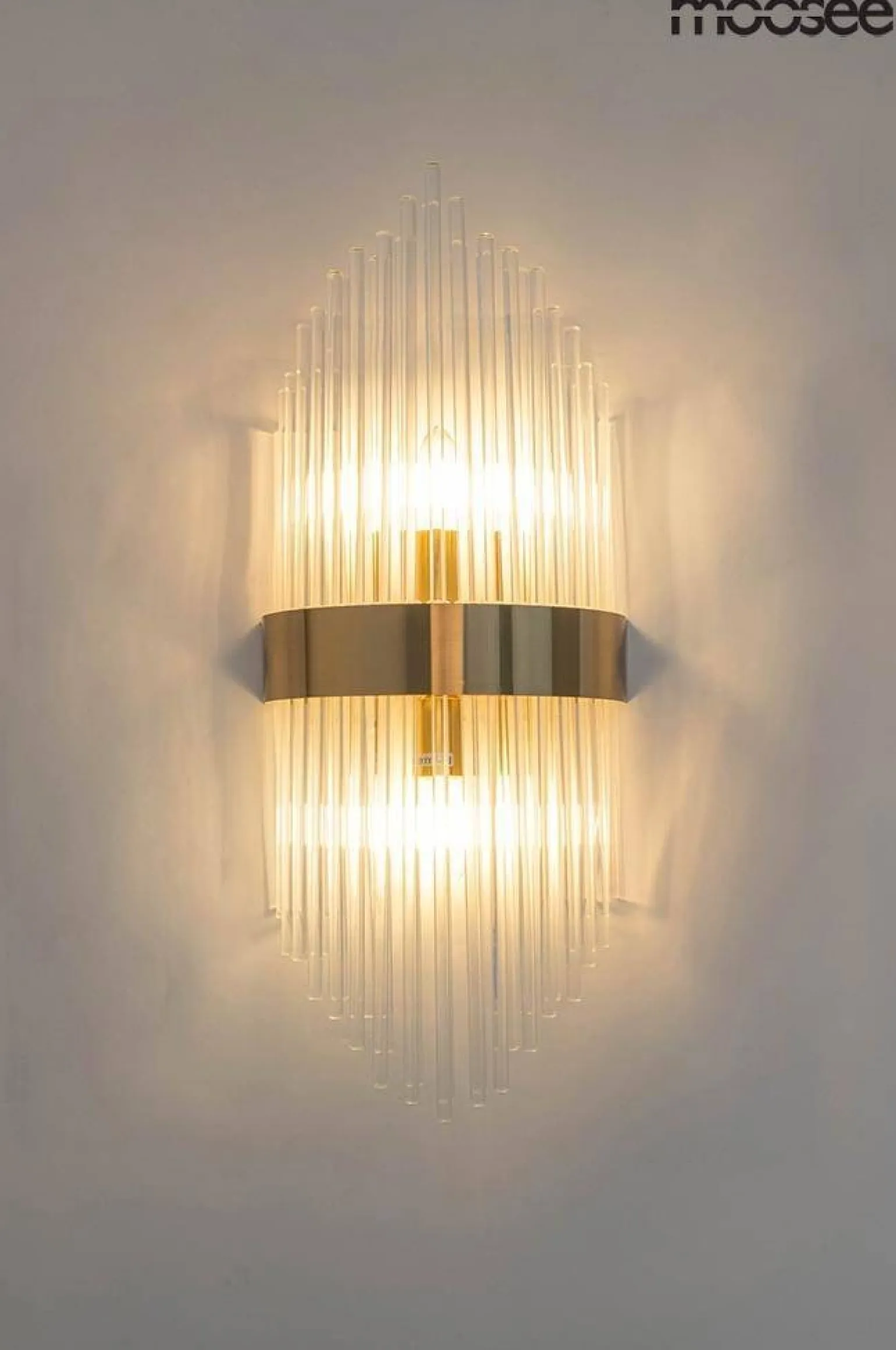 MOOSEE lampa ścienna FLORENS S złota (MSE010100357 ) - Moosee