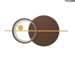 MOOSEE lampa ścienna MOONS złota (MSE1501100515) - Moosee