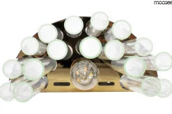 MOOSEE lampa ścienna PORTOFINO złota (MSE010400201) - Moosee