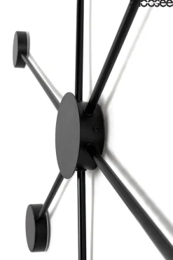 MOOSEE lampa ścienna SHADOW 6 CLOSE czarna (MSE010100247) - Moosee