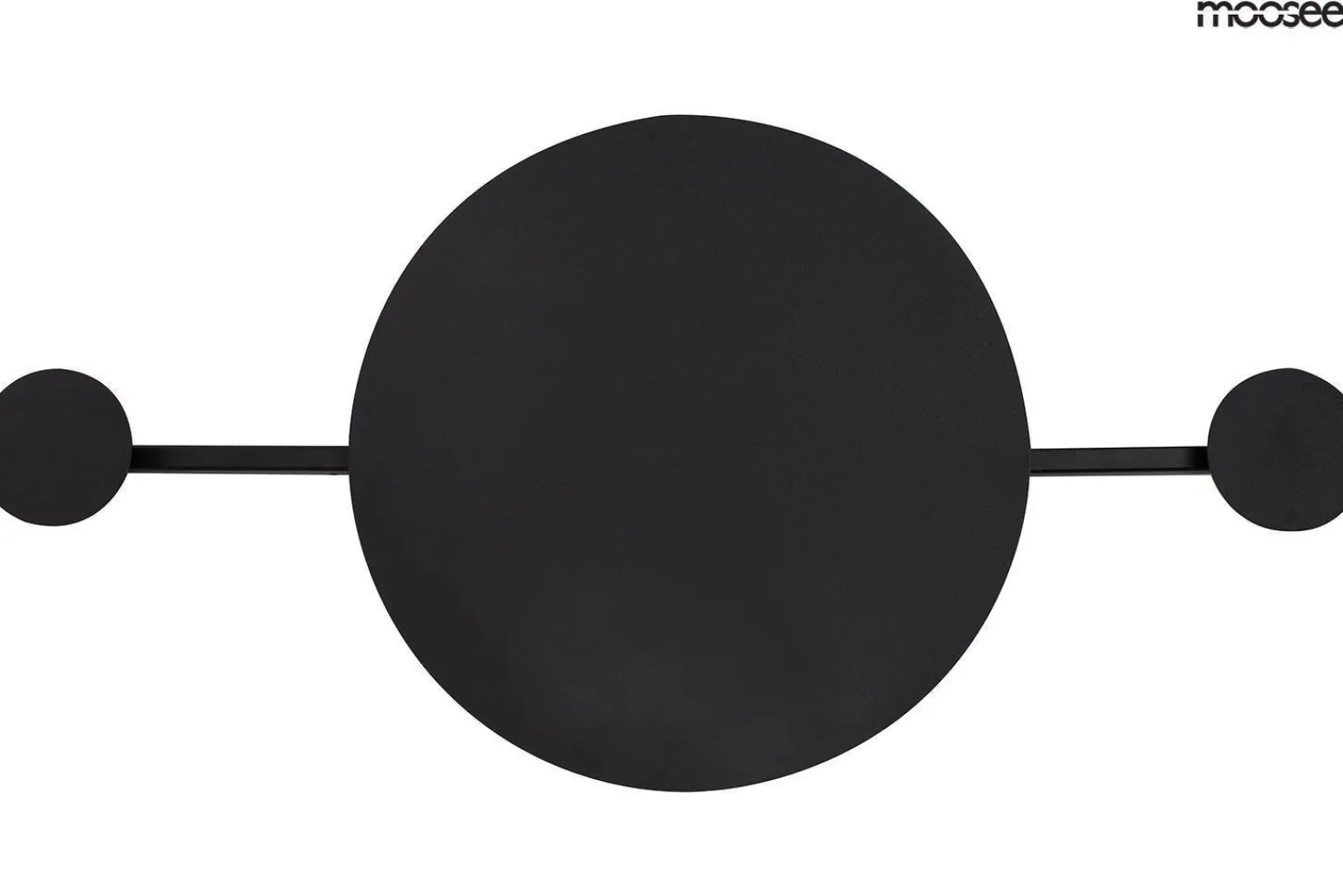 MOOSEE lampa ścienna SHADOW HANG z wieszakiem czarna (MSE010400210) - Moosee