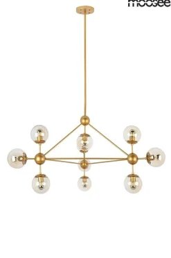 MOOSEE lampa wisząca ASTRIFERO 10 złota / bursztynowa (MSE010100182) - Moosee