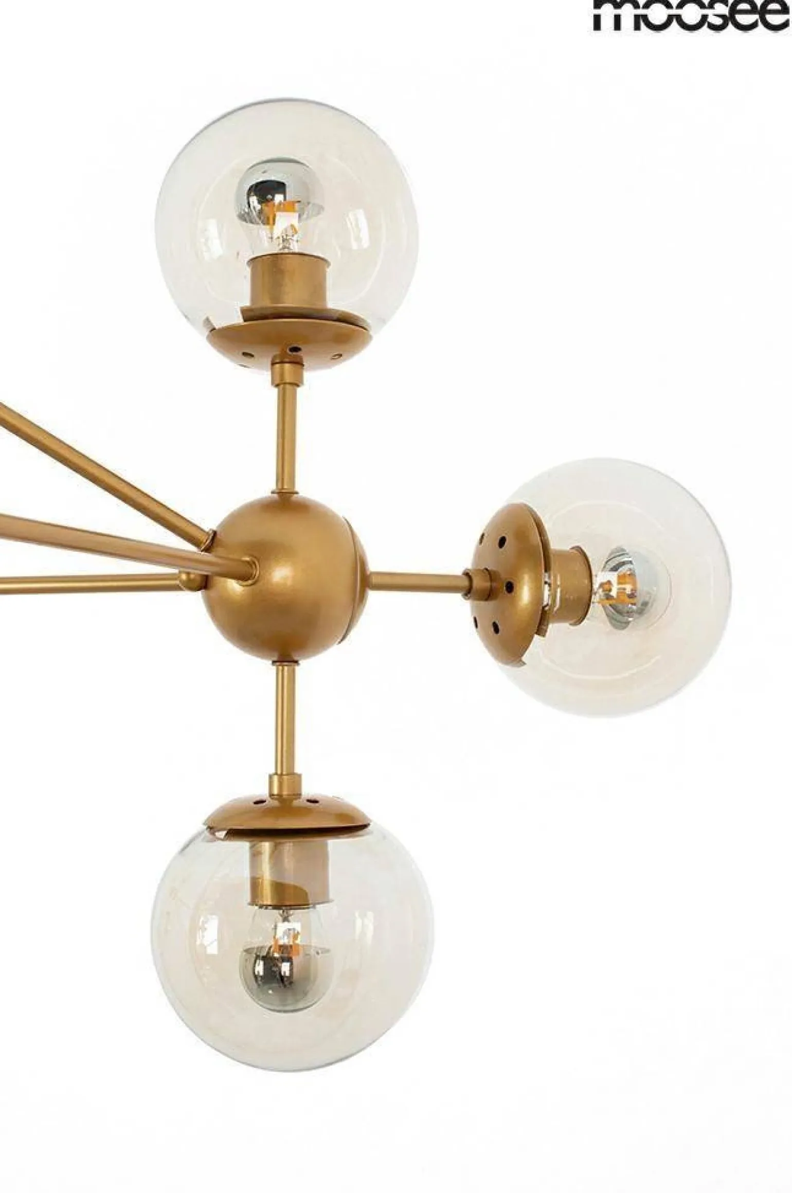 MOOSEE lampa wisząca ASTRIFERO 10 złota / bursztynowa (MSE010100182) - Moosee