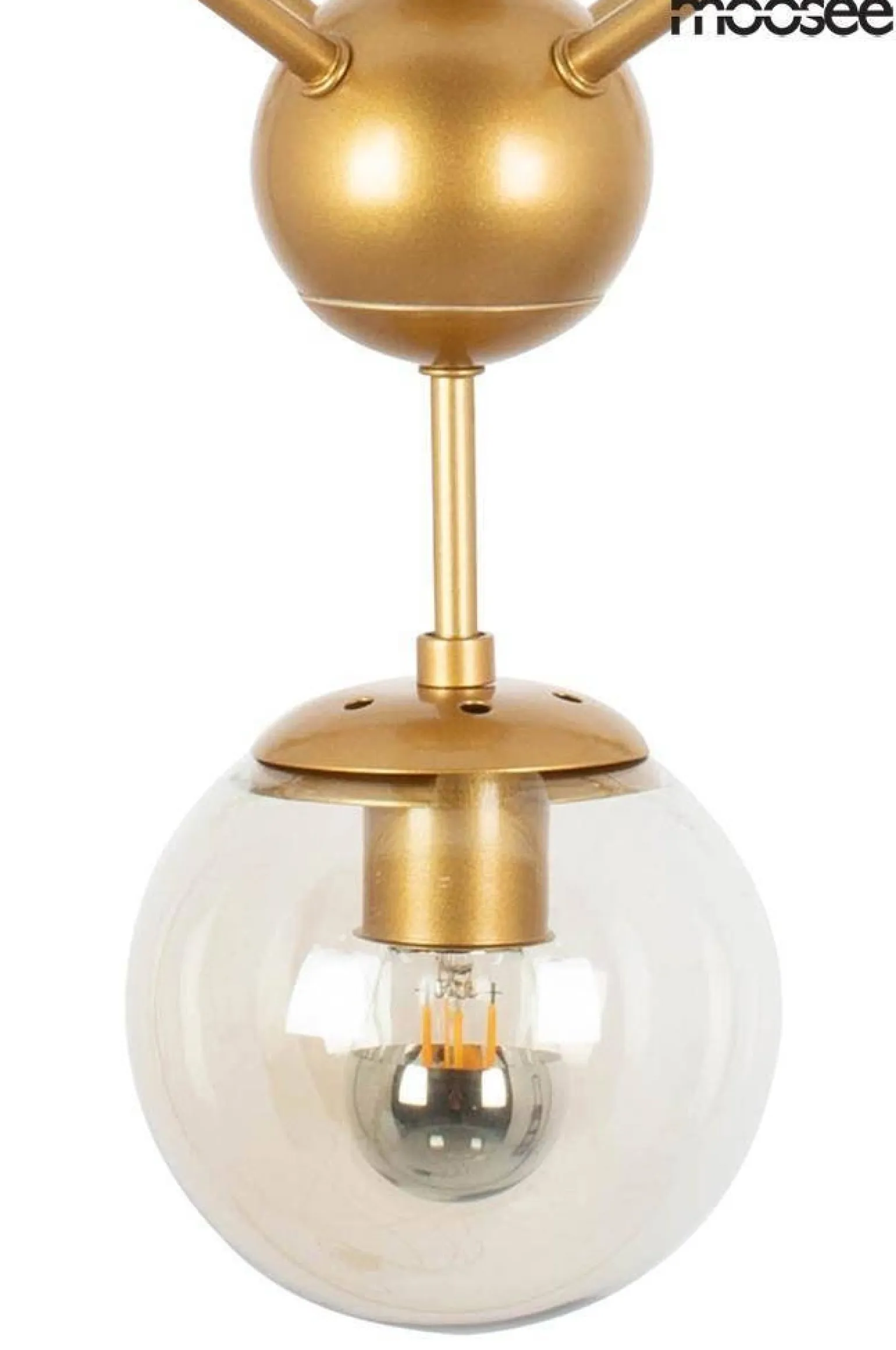 MOOSEE lampa wisząca ASTRIFERO 10 złota / bursztynowa (MSE010100182) - Moosee