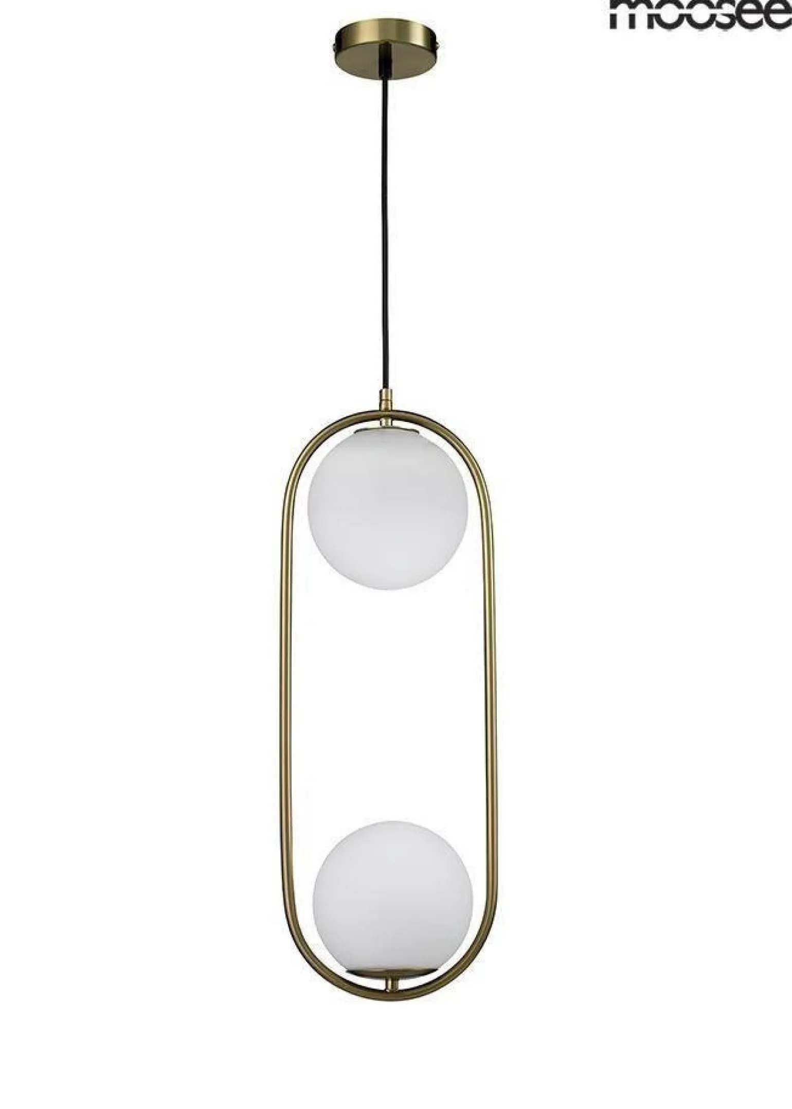 MOOSEE lampa wisząca AURELIA TWIN złota (MSE010100303) - Moosee