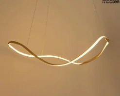 MOOSEE lampa wisząca WAVES 80 złota (MSE1501100593) - Moosee